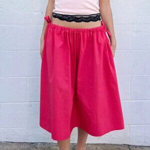 Lisa Says Gah x Allina Liu Dancer Skirt Red Small / Medium